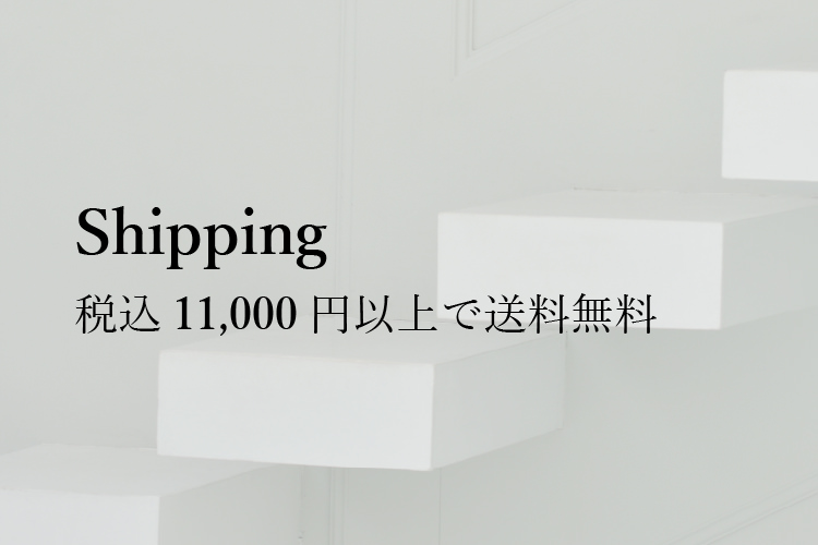 税込11,000円以上の購入で送料無料になる案内画像
