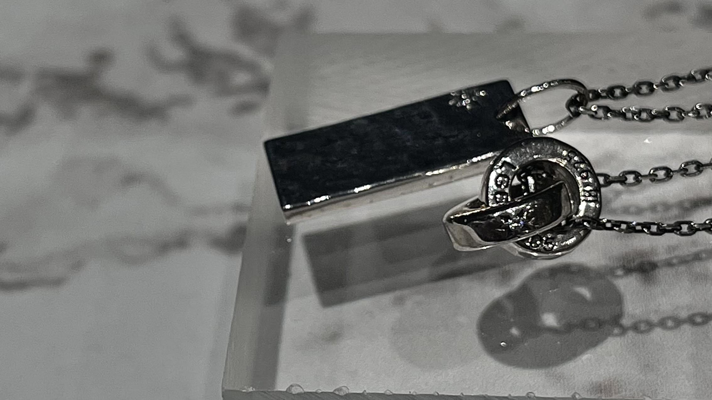 メンズシルバーアクセサリーブランドライオンハートのシルバー925のネックレス