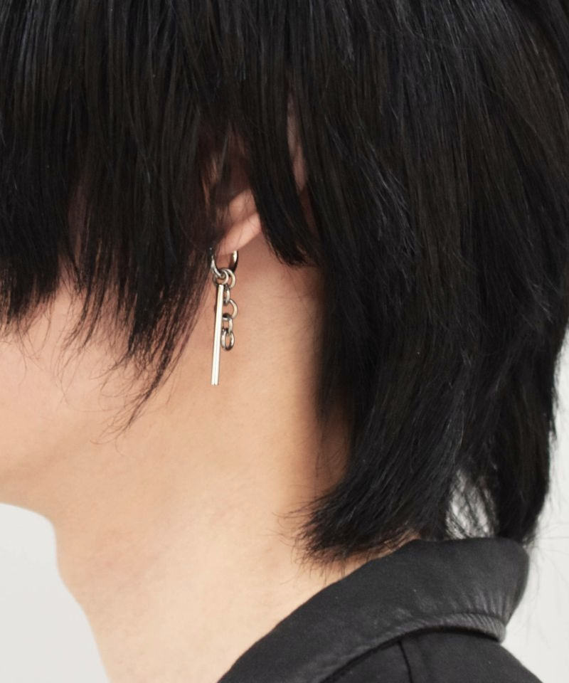 ステンレスアクセサリーブランドLHMEのドロップピアス