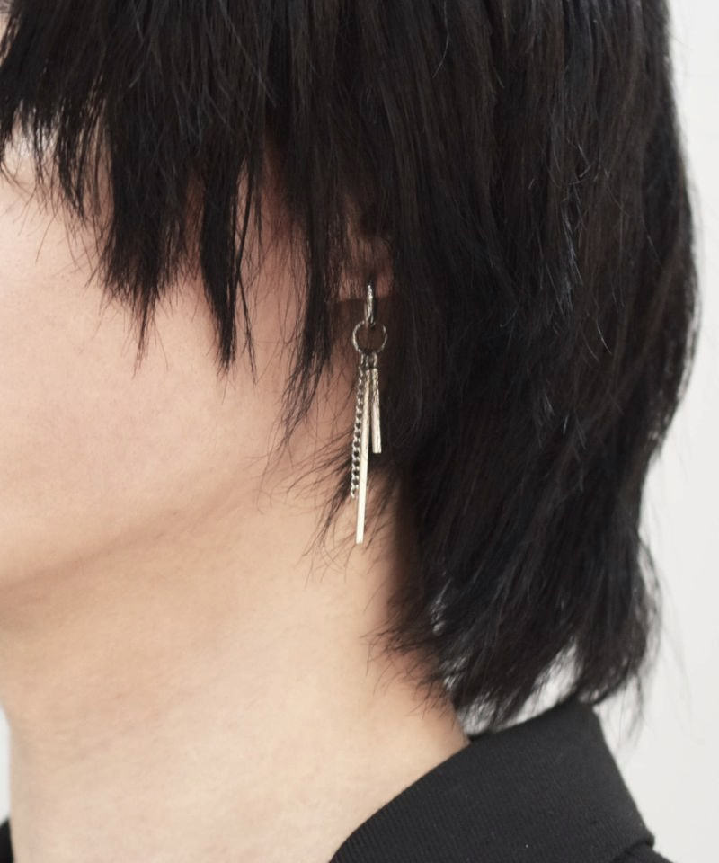 ステンレスアクセサリーブランドLHMEのドロップピアス