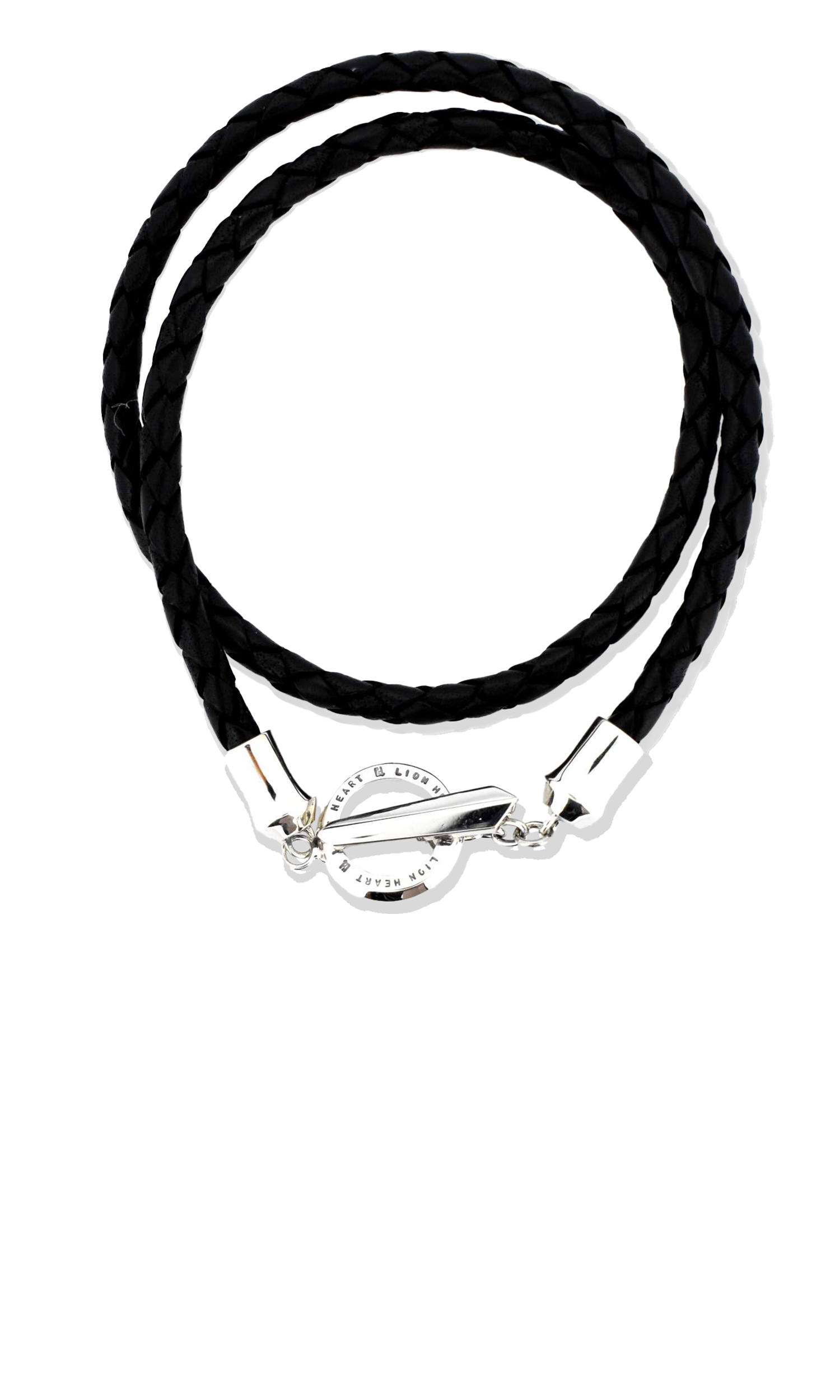 レザーブレスレット/フェザー