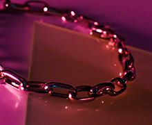 シルバーチェーンブレスレット