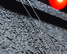 スモールシルバーチェーンネックレス/アズキ