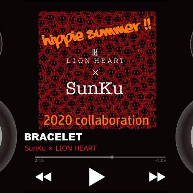 LION HEART × SunKu コラボブレスレット発売！